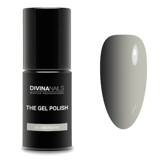 Diva Nails The Gel Polish 55 Greyhound semipermanente 8ml grigio