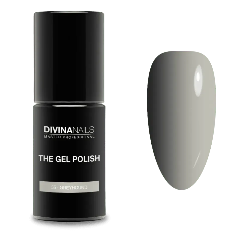 Diva Nails The Gel Polish 55 Greyhound semipermanente 8ml grigio