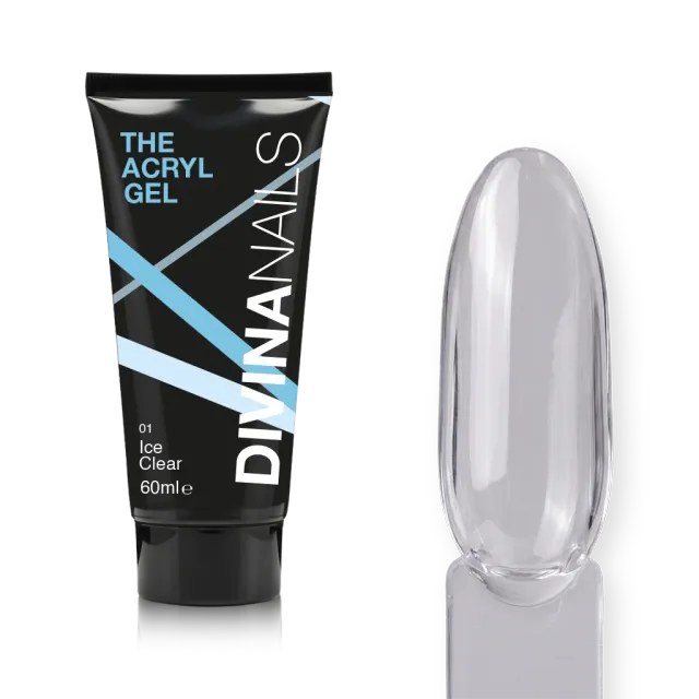 Diva Nails The Acryl Gel Ice Clear acrygel 60ml trasparente