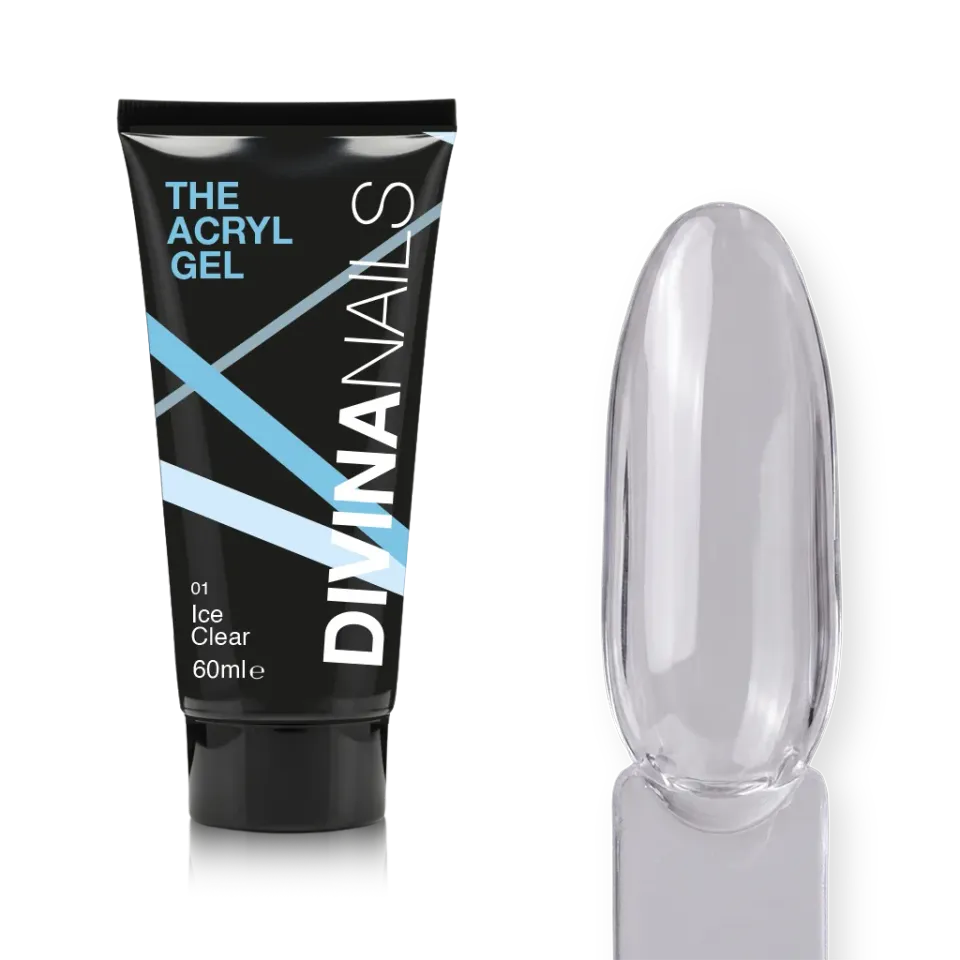 Diva Nails The Acryl Gel Ice Clear acrygel 60ml trasparente