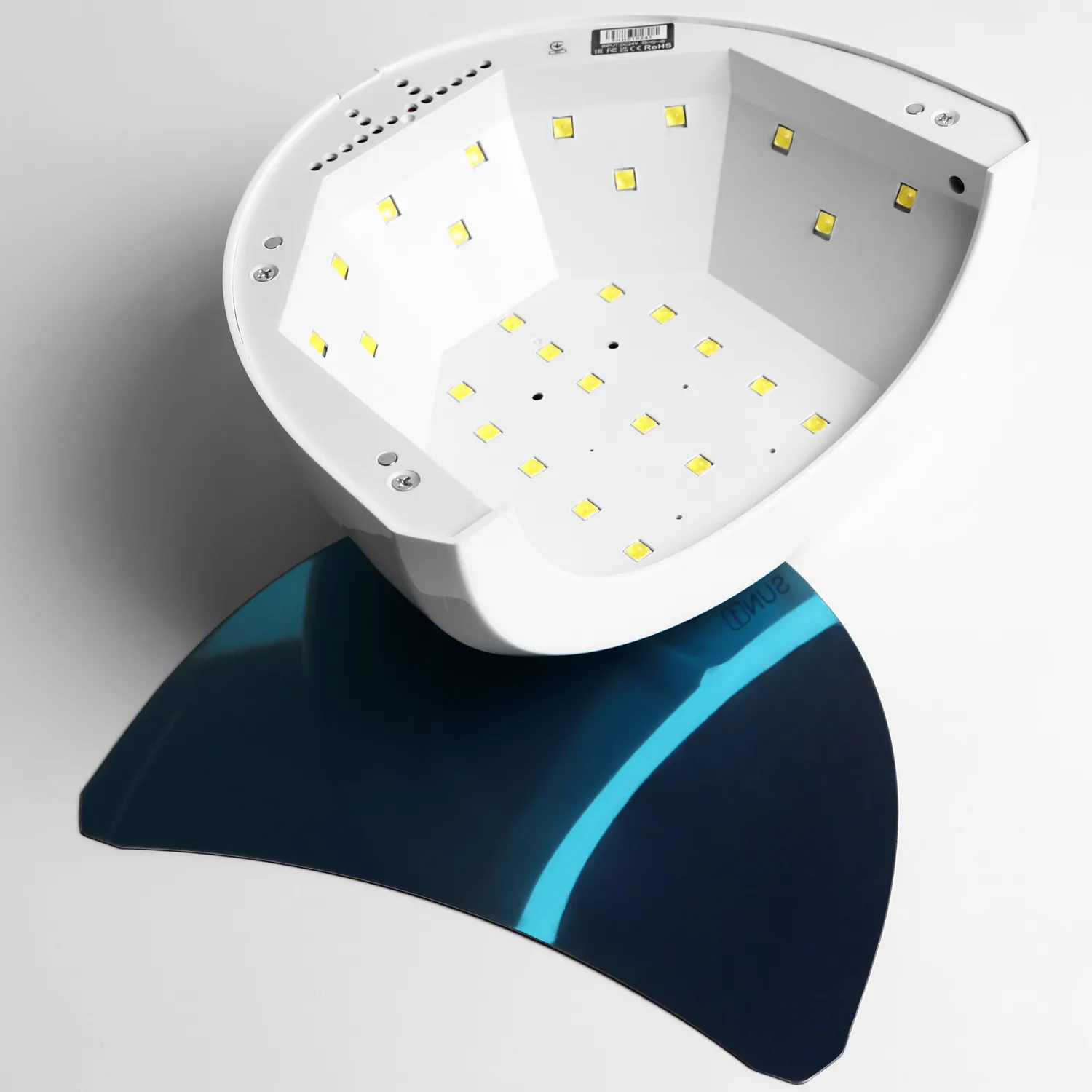 Komilfo Sun1 Lampada Unghie UV LED 48W Bianca Potente