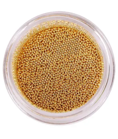 Komilfo Bouillons Oro 0,6 mm Microperle Unghie 6 g