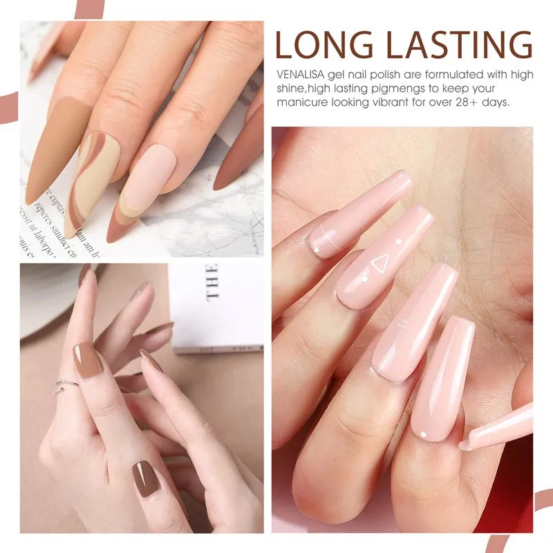 Venalisa Classic Nude Kit Smalto Gel 6x7,5ml Nude