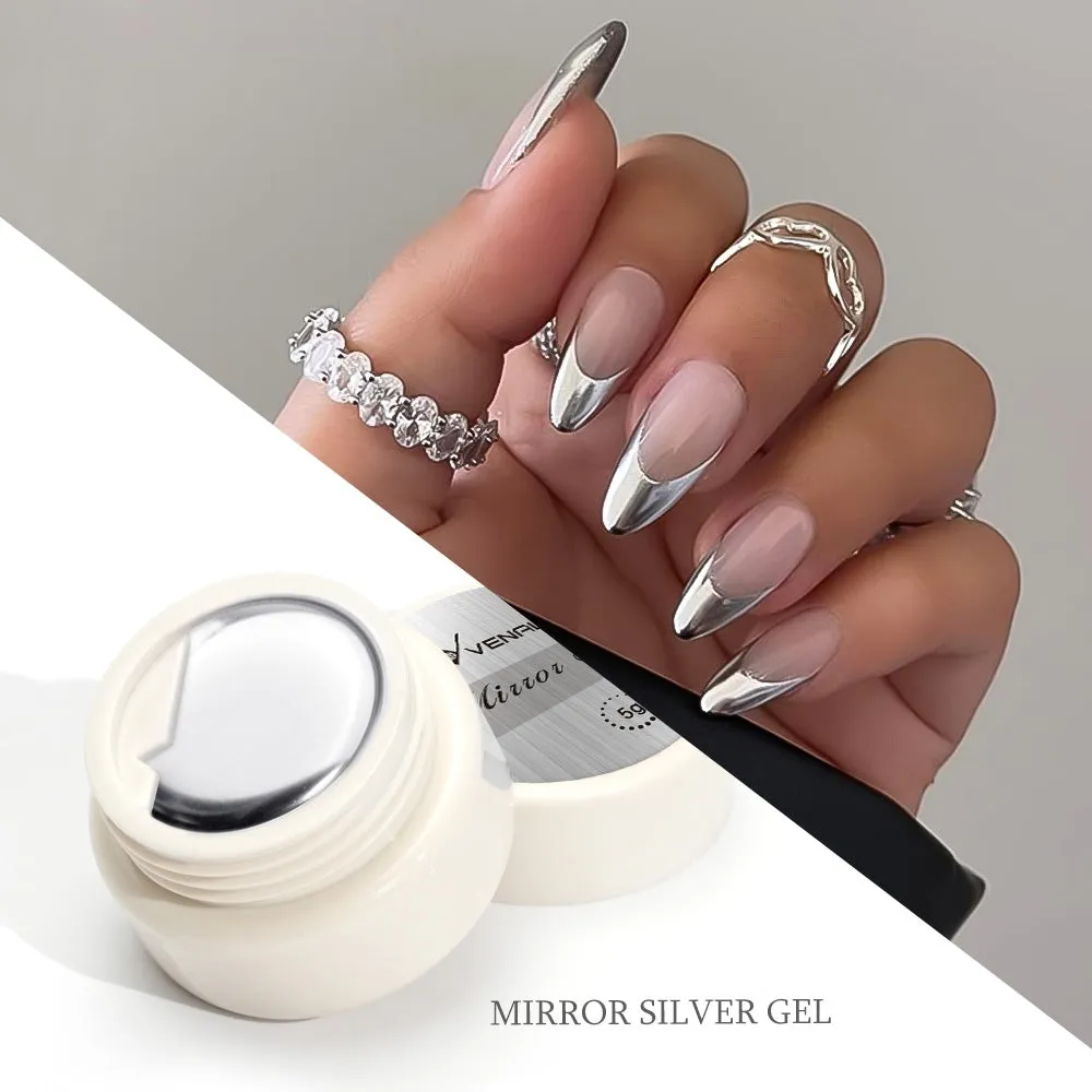 Venalisa Mirror Silver Gel painting argento 5g effetto specchio