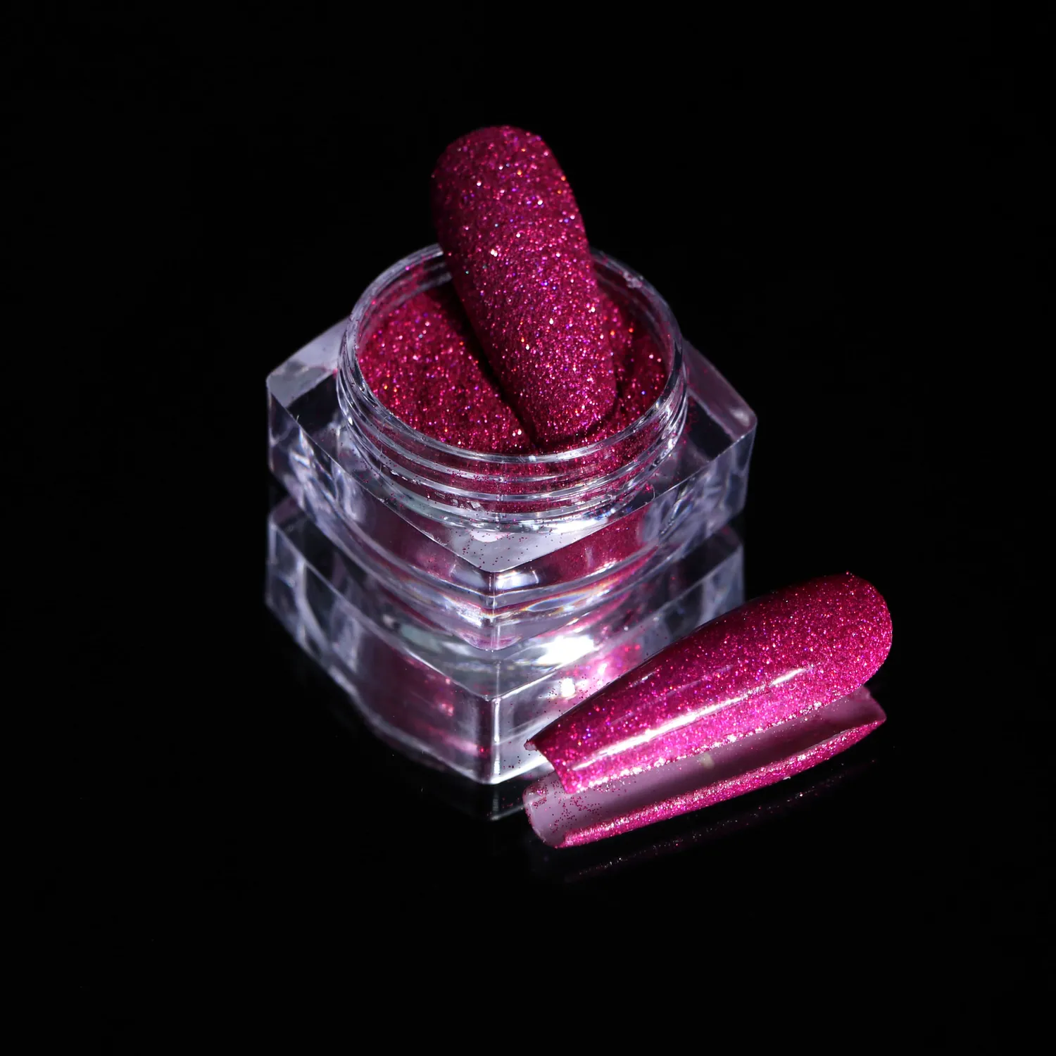 Komilfo Spangles 006 glitter unghie 2,5g rosa olografico