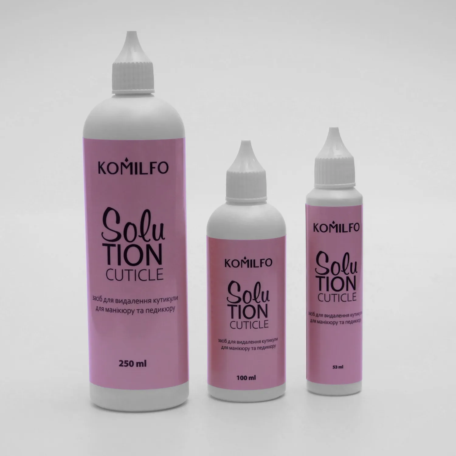 Komilfo Solution Cuticle Remover rimuovi cuticole 53 ml alcalino