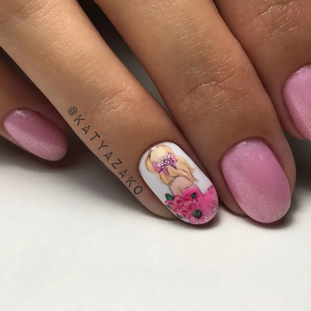 Komilfo Deluxe D029 smalto semipermanente 8 ml rosa shimmer
