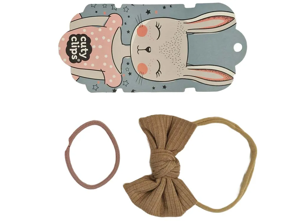Snails Cuty Clips Boss Bunny fermagli beige 2pz