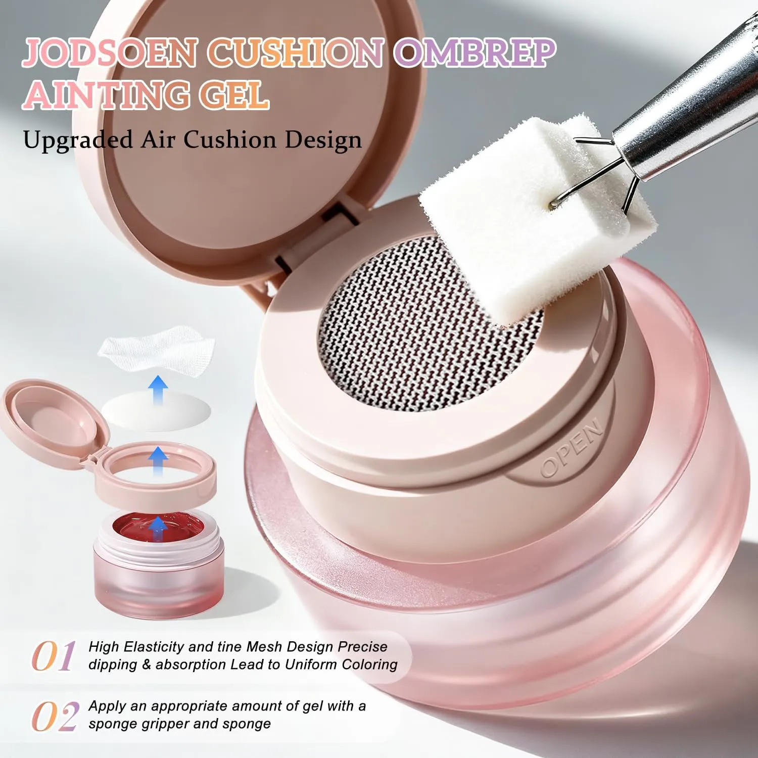 Jodsone Pat Painting 6COLOR-PPG-1T gel blush sfumato