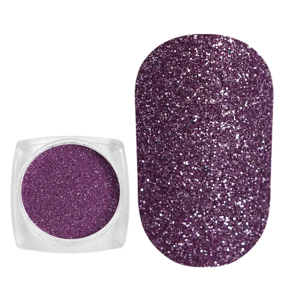 Komilfo Spangles 049 glitter unghie 2,5 g lilla argento