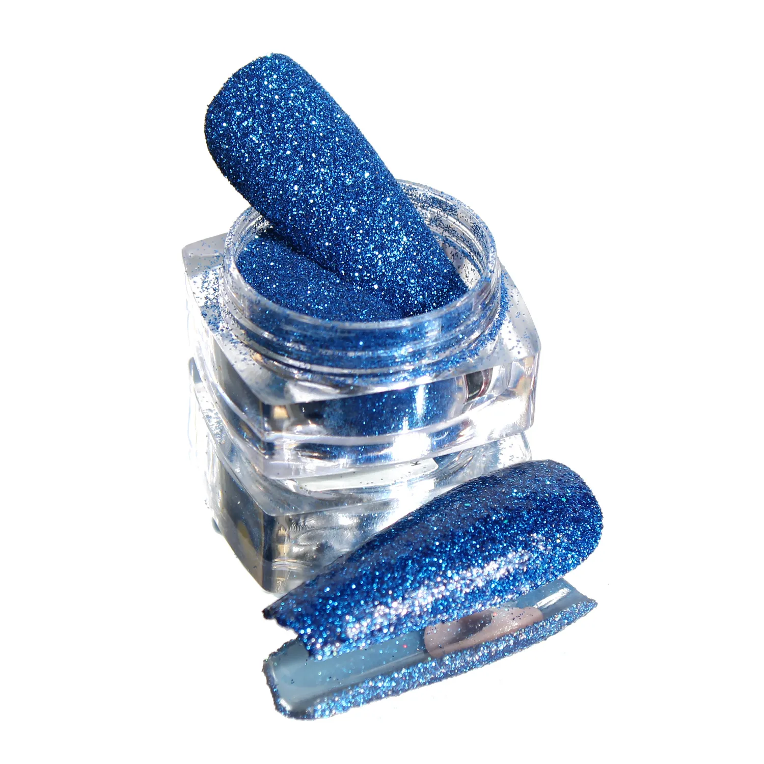 Komilfo Solvent Resistance 409 glitter unghie 2,5 g 0,1 mm