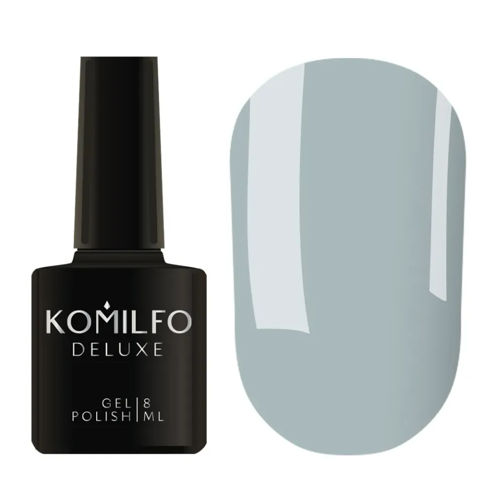 Komilfo Deluxe D138 smalto semipermanente 8 ml grigio-blu