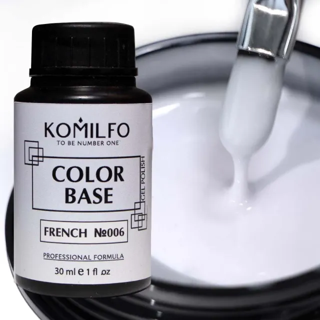 Komilfo Color Base French 006 base semipermanente 30 ml nude