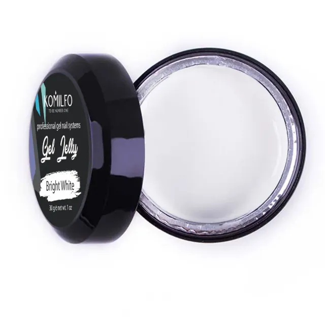 Komilfo Gel Jelly Bright White gel 30 g bianco