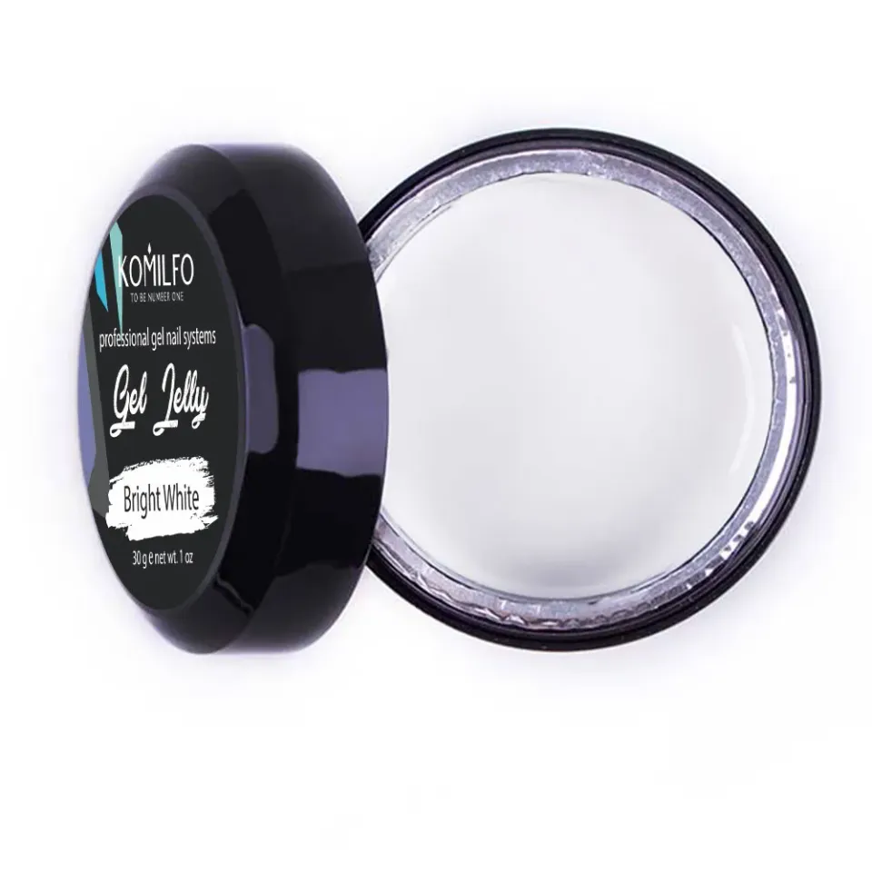 Komilfo Gel Jelly Bright White gel 30 g bianco