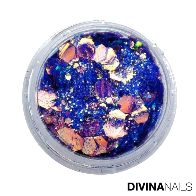 Diva Nails Holo Flakes Sirena glitter unghie olografico 2g