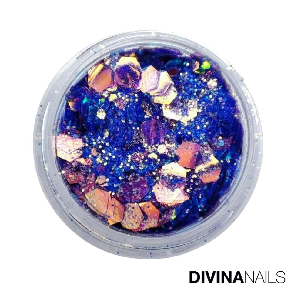 Diva Nails Holo Flakes Sirena glitter unghie olografico 2g