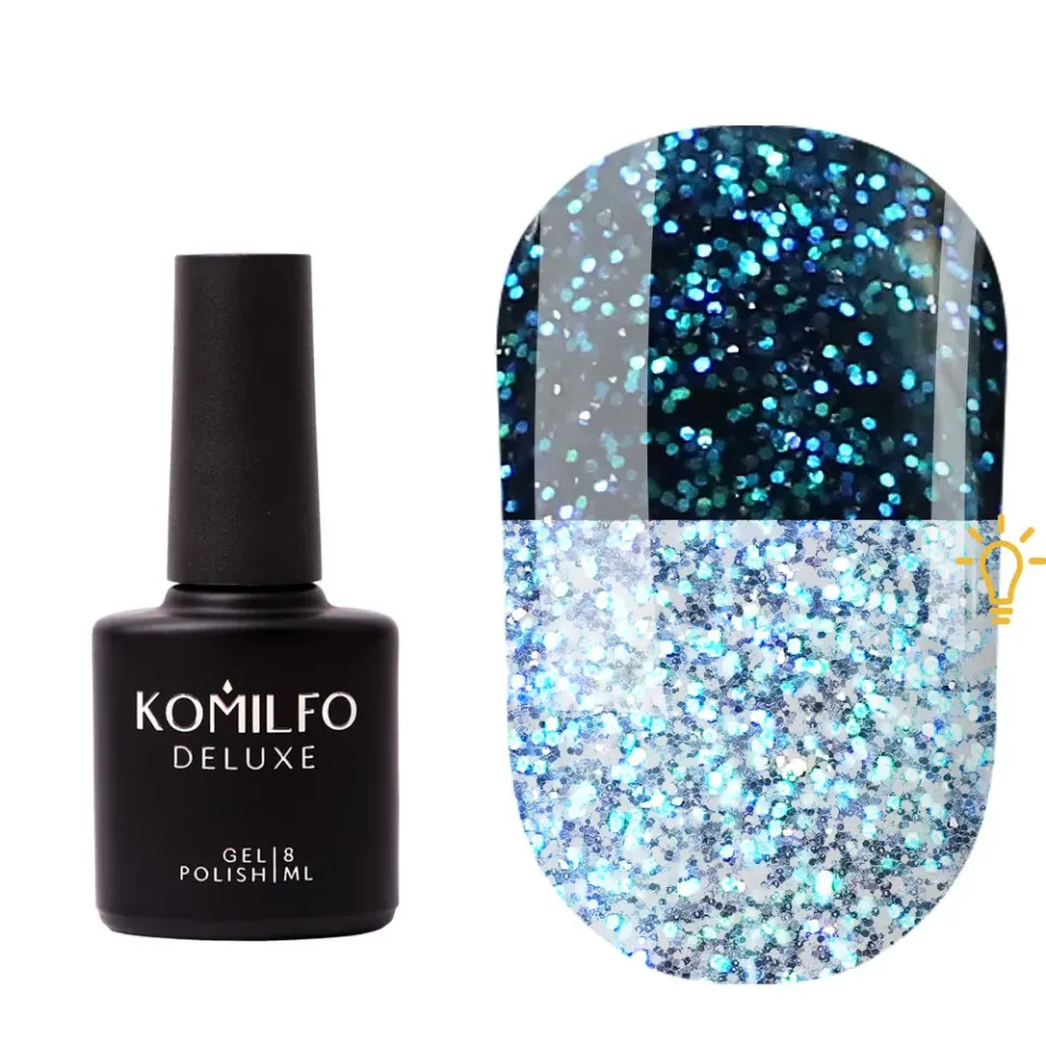 Komilfo Galaxy Top 004 top coat riflettente 8 ml olografico