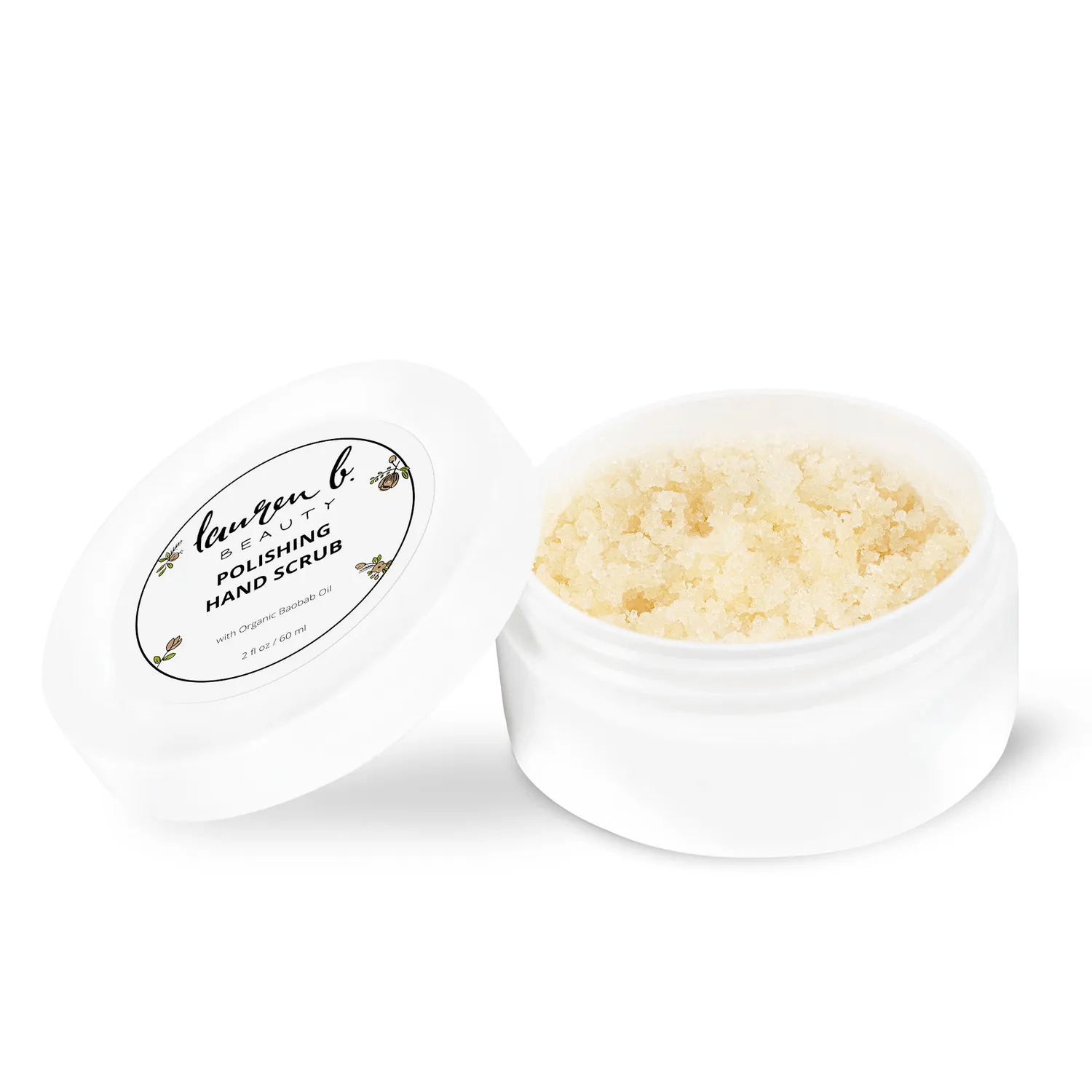 Lauren B Beauty Polishing scrub mani esfoliante bio