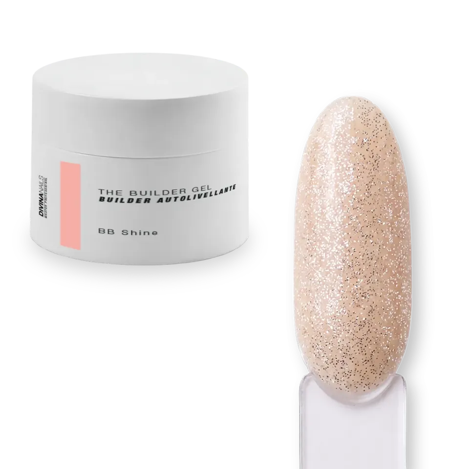 Diva Nails Builder Gel BB Shine gel glitter 50ml coprente