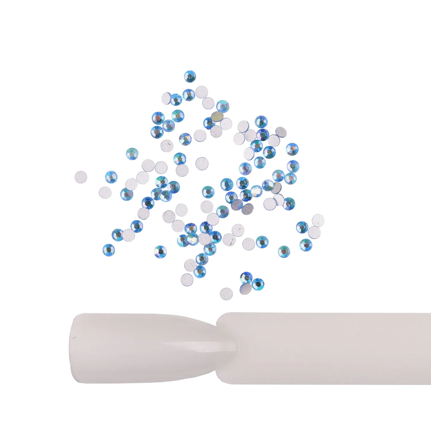 Komilfo strass Light Sapphire AB misura 5 decorazione 100 pz cangianti