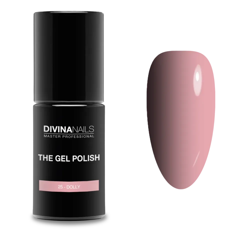 Diva Nails The Gel Polish 25 Dolly semipermanente 8ml bianco