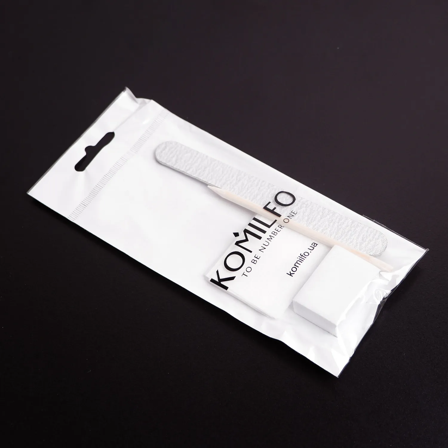 Komilfo Set N4 kit lima monouso manicure 4 pezzi