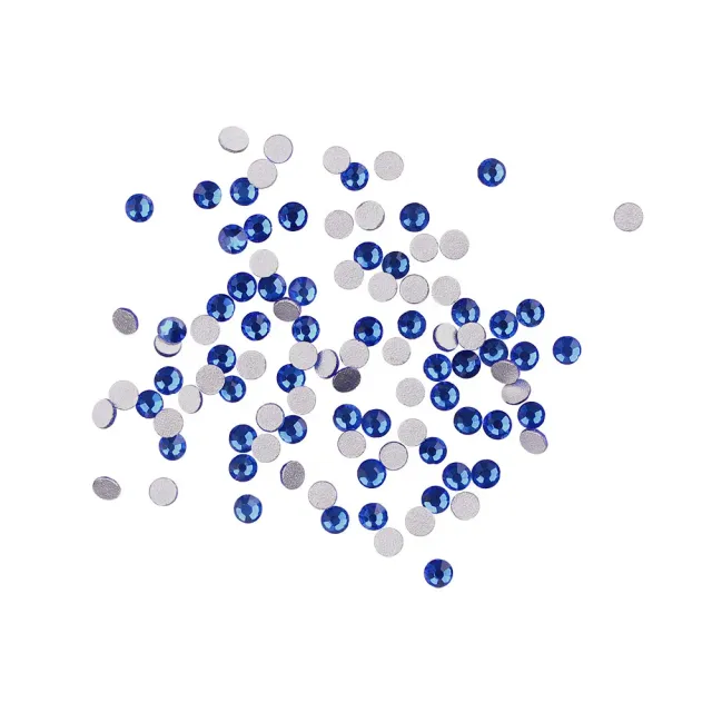Komilfo strassini unghie Cobalt misura 5 confezione 100 pz brillanti