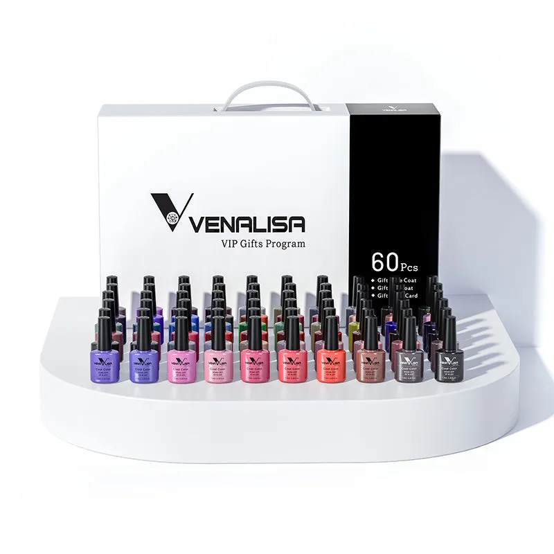 Venalisa VIP Kit smalto gel 60 colori 7,5ml hema free