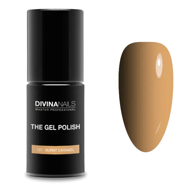 Diva Nails The Gel Polish 127 Burnt Caramel semipermanente 8ml