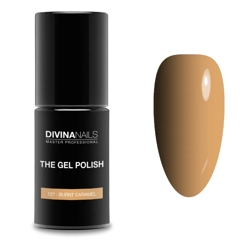 Diva Nails The Gel Polish 127 Burnt Caramel semipermanente 8ml