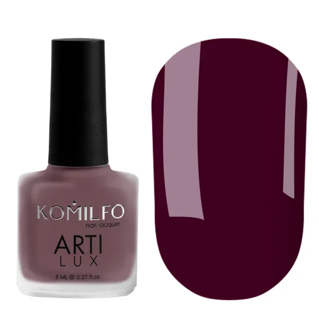 Komilfo ArtiLux 025 smalto unghie marsala 8 ml coprente