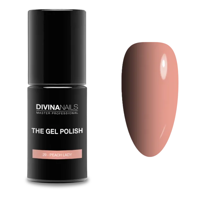 Diva Nails The Gel Polish 29 Peach Lady semipermanente 8ml pesca