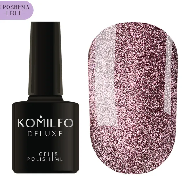 Komilfo 9D Cat Eye 002 smalto magnetico 8 ml senza HEMA