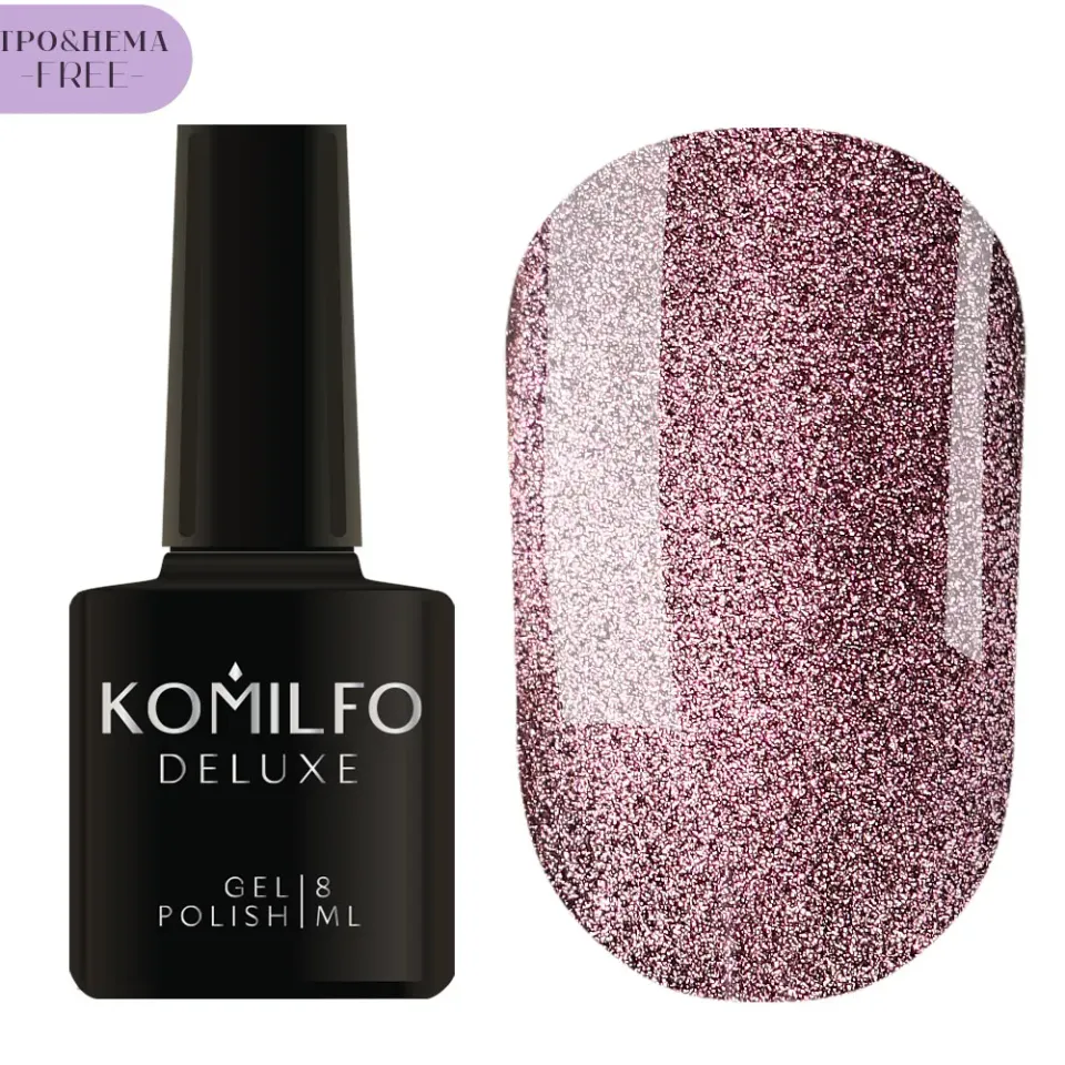 Komilfo 9D Cat Eye 002 smalto magnetico 8 ml senza HEMA
