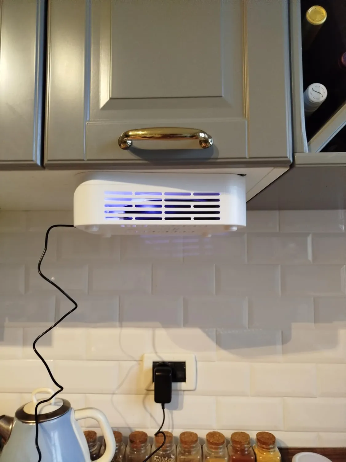Jodsone Square aspiratore unghie 120 W con filtro