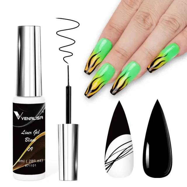 Venalisa Liner Gel smalto gel 8ml nail art coprente