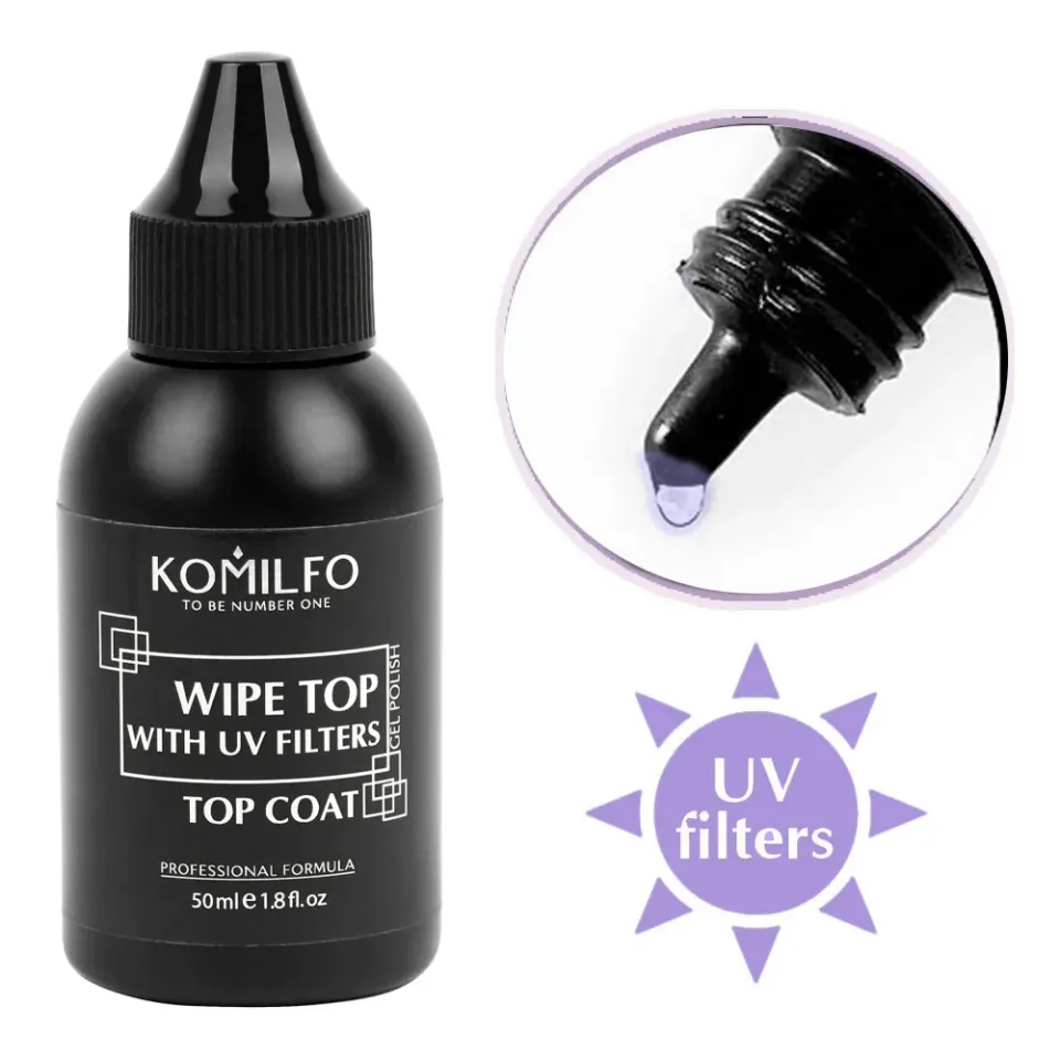 Komilfo Wipe Top Senza Dispersione 50 ml Formato Maxi