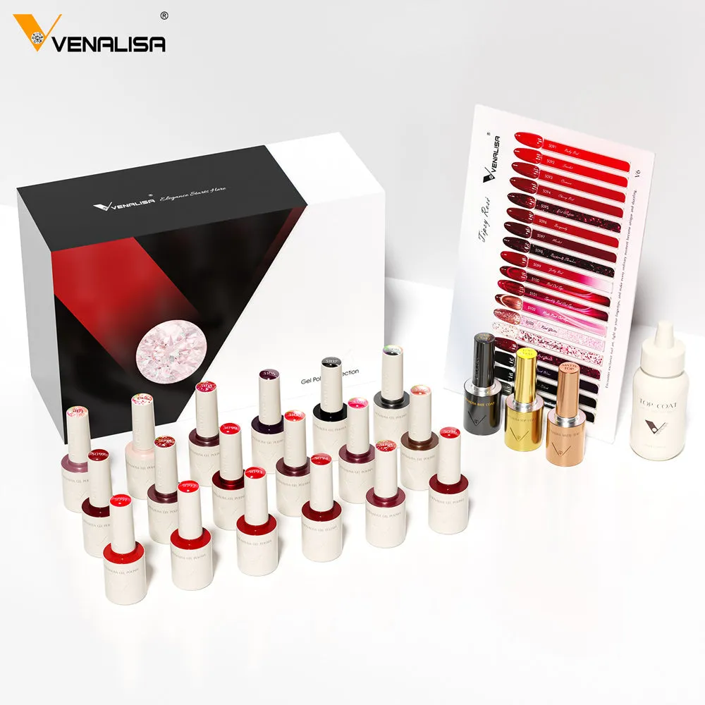 Venalisa V6 Kit Smalti Semipermanenti 18 Colori 10ml