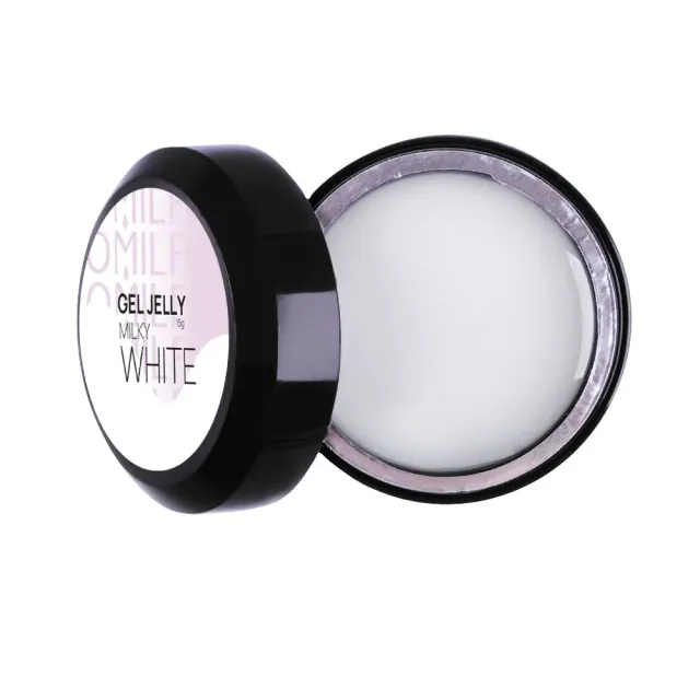 Komilfo Jelly Milky White gel unghie 15 g lattiginoso
