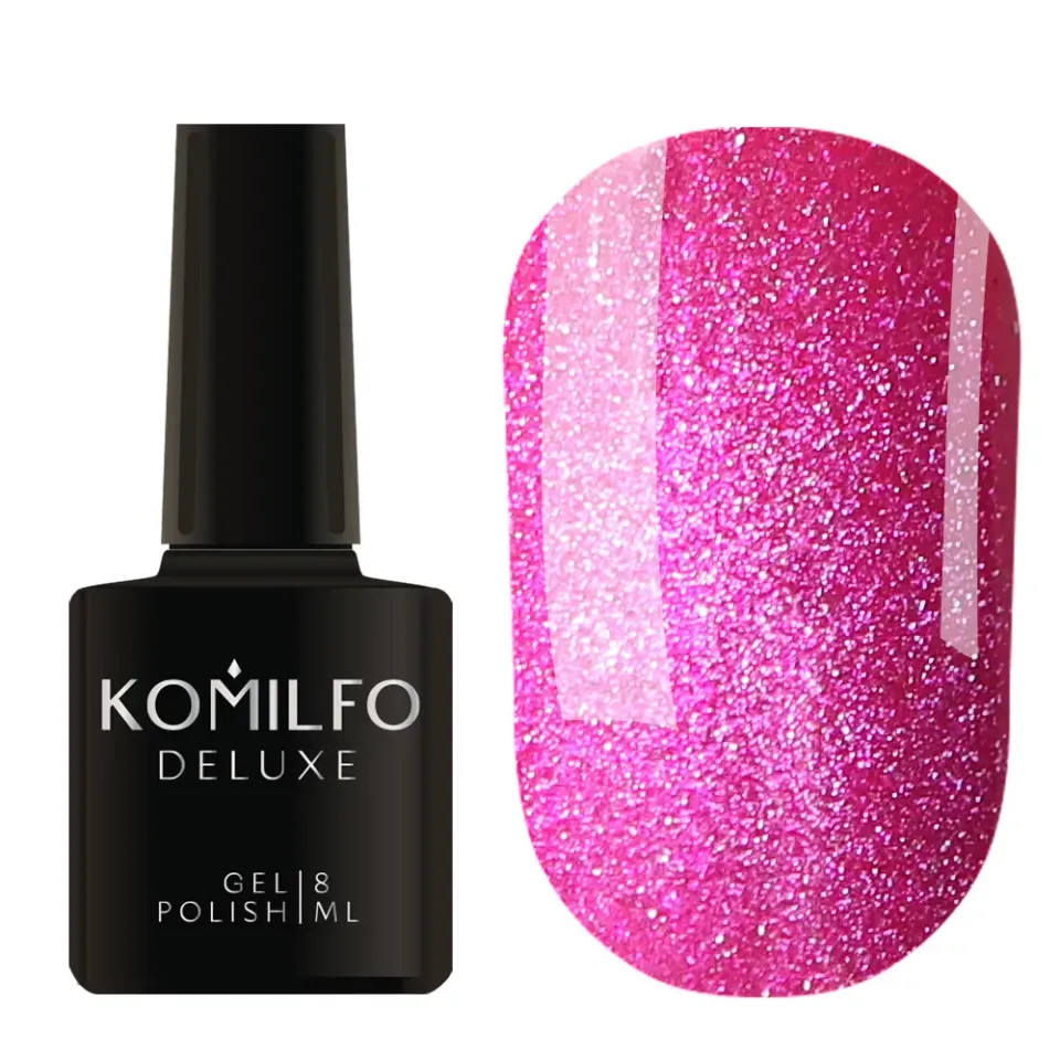 Komilfo 9D Cat's Eye Pink smalto magnetico rosa 8 ml