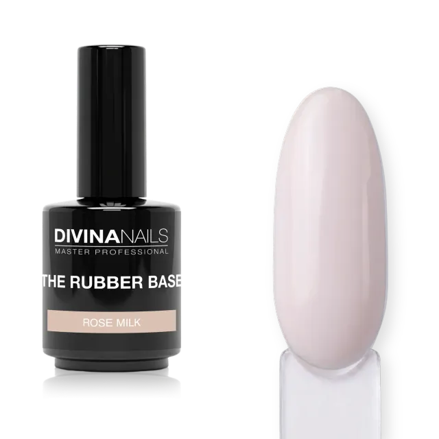 Diva Nails The Rubber Base 002 base rosa latte Rose Milk 15ml