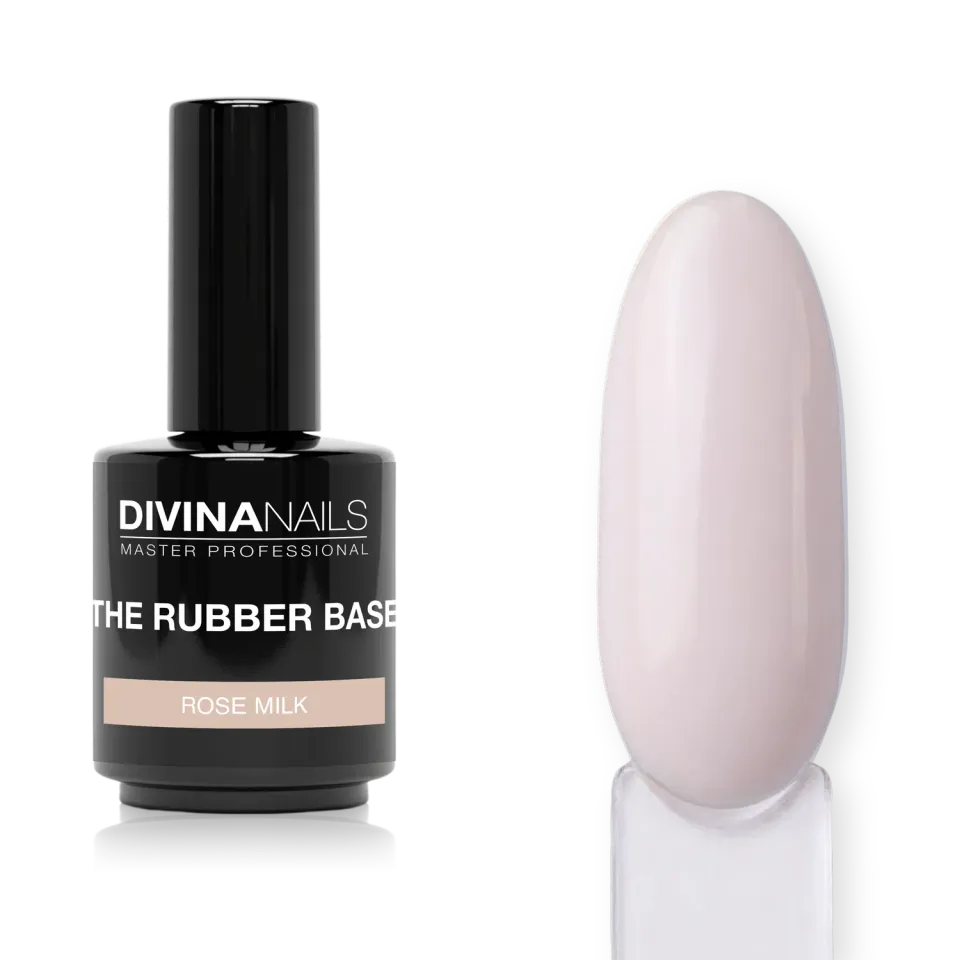 Diva Nails The Rubber Base 002 base rosa latte Rose Milk 15ml