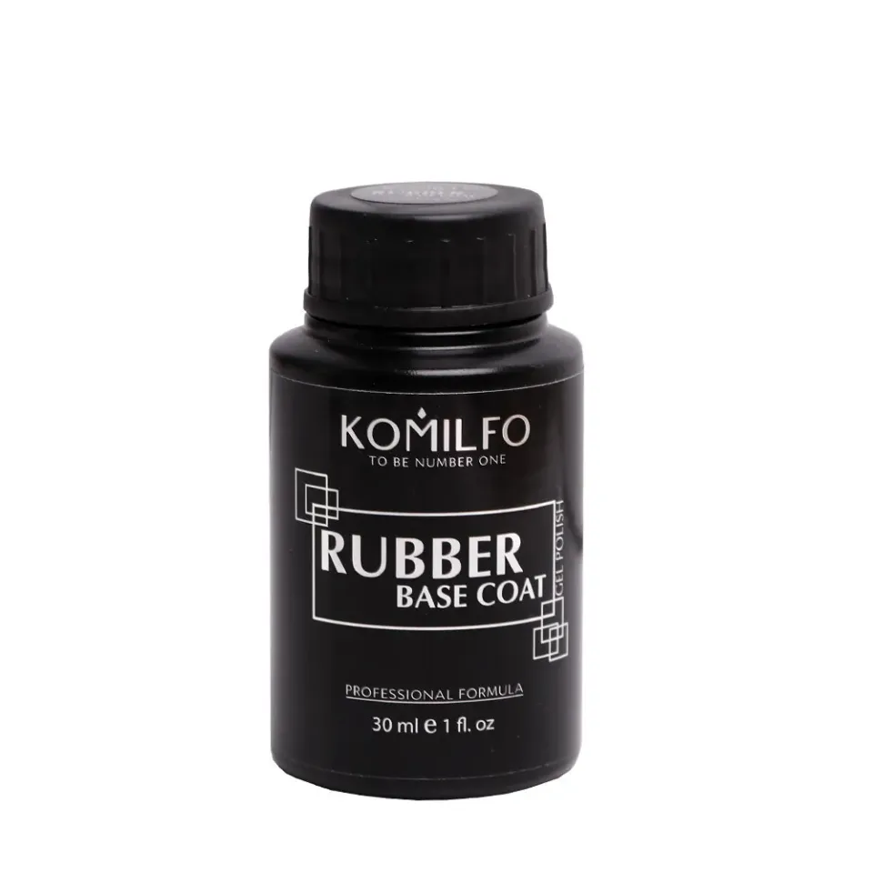 Komilfo Rubber Base Coat base unghie 30 ml senza pennello