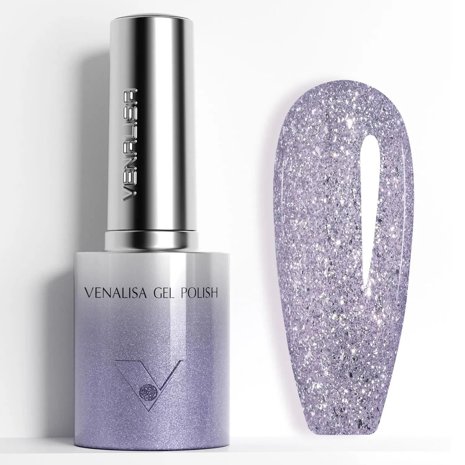 Venalisa Glitter smalto gel 10ml effetto brillante
