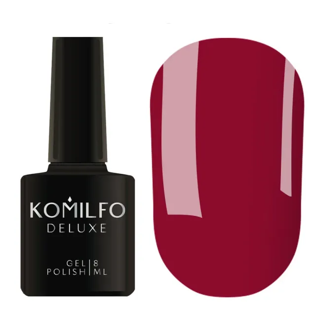 Komilfo Deluxe D090 smalto semipermanente 8 ml lampone