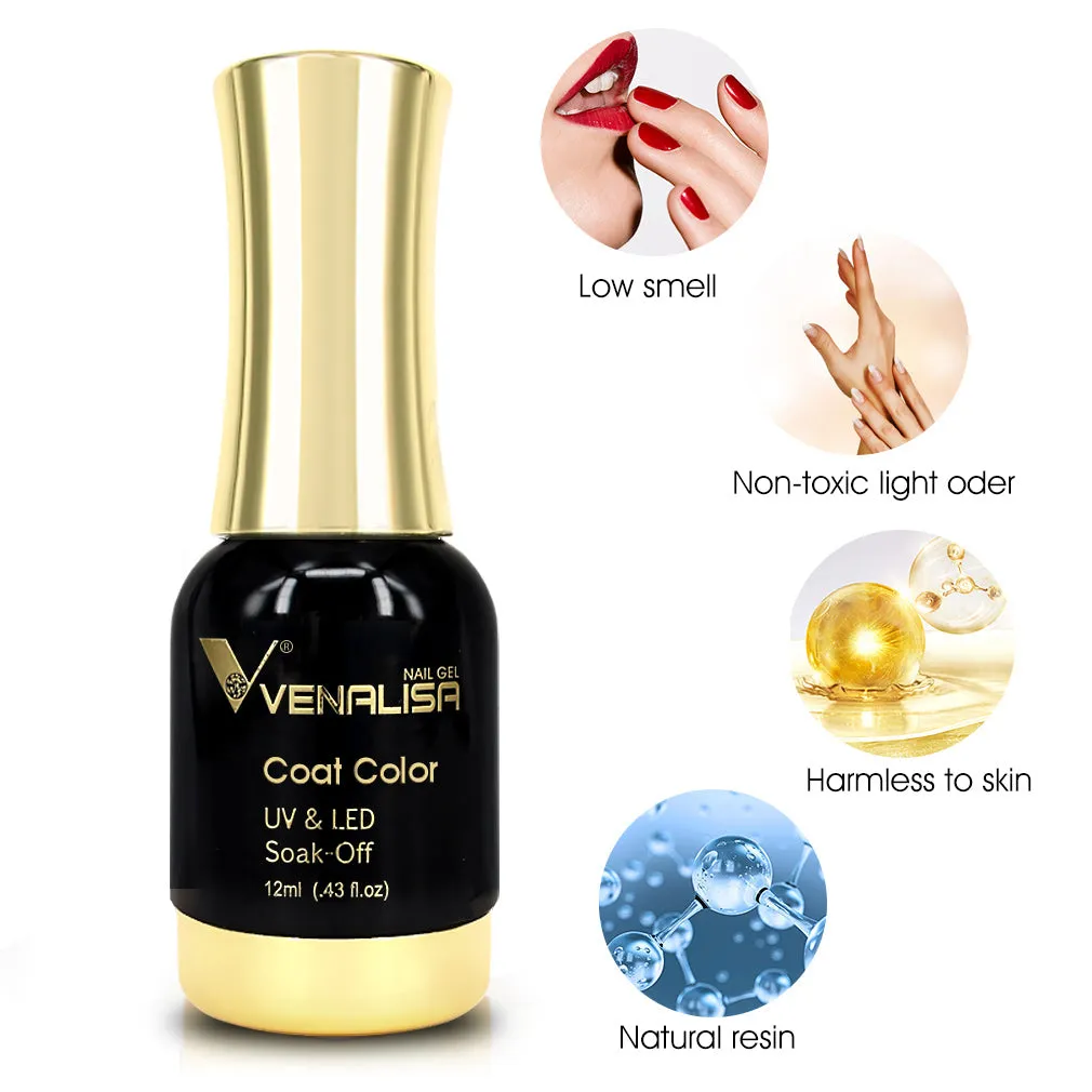 Venalisa Black & White smalto semipermanente set 2x12ml coprente