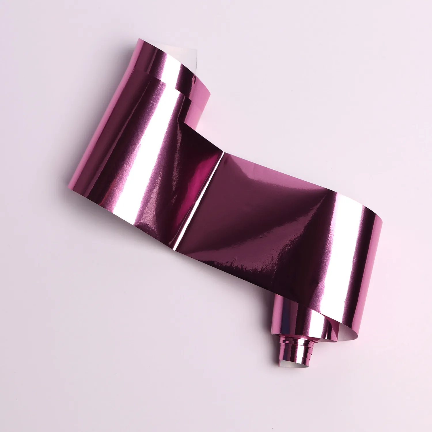 Komilfo Casting Foil foil unghie rosa tè lucido