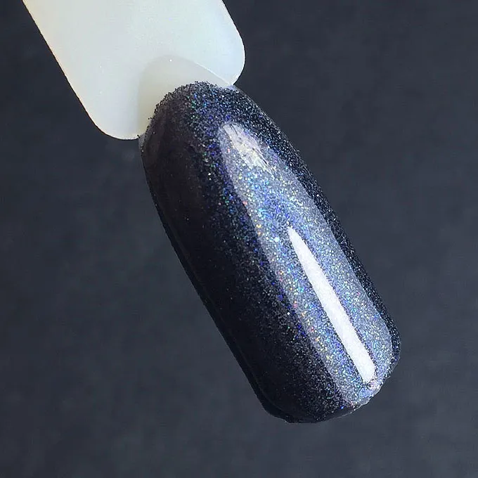 Komilfo Spangles 001 glitter unghie nero olografico 2,5 g