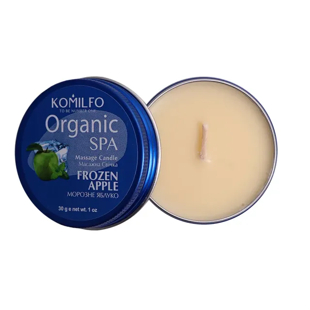 Komilfo candela massaggio Frozen Apple 30 g mela cuticole